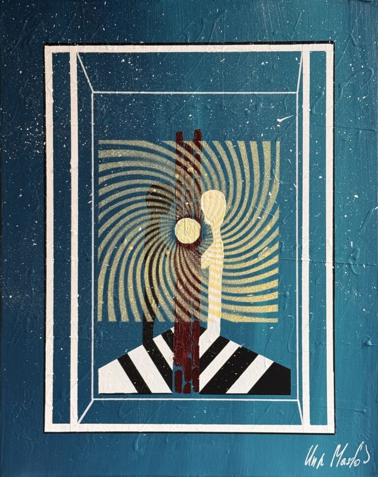 Depths. Light Between Us — original painting by Una Maslov