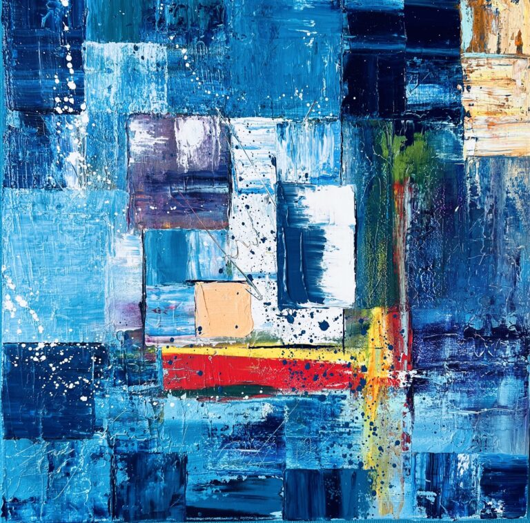 Path — original painting by Una Maslov